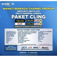 paket cling k vision 1 tahun