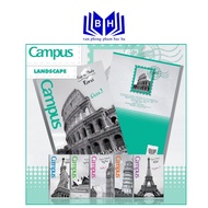 Campus Landscape notebook 80 pages, Campus LAS80 horizontal notebook, Campus Landscape horizontal no