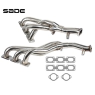 Stainless Steel Exhaust Headers Manifold For BMW E46 E39 Z3 2.5L 2.8L 3.0L L6 Engine