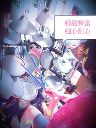 打鼓課程, 雙鼓教學, 良心優惠價給學生朋友😊 drum lessons (students special price😊) 學鼓, 爵士鼓班, 鼓樂, 夾band, band sound, 鼓, 電