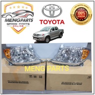 ORIGINAL TOYOTA HILUX KUN25 2004Y-2010Y HEAD LAMP UNIT LAMPU DEPAN KUN25 RH-81105-0K010,LH-81106-0K0