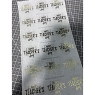 Happy teachers day gift stickers/Custom teachers day labels/teacher's day gift/Happy tearchers day Gift/ childrens day