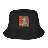Bender Futurama Drink Drinking Cartoon Fisherman's Hat Bucket Hat