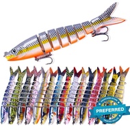 13cm 18g Fishing Lures Full-size Multi Jointed Swimbait Saltwater Swimming Fishing Pike Bass H1w8