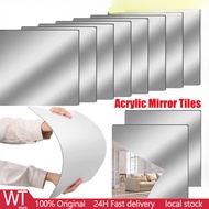 20*30/30*30cm Mirror Sticker Wall Acrylic Mirror Wall Sticker Wall Mirror Adhesive Sticker Mirror