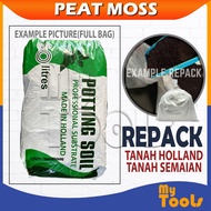 (REPACK) Mytools Peat Moss Tanah Holland 10L 20L 30L 40L 50L Peatmoss Imported Seedling Soil Tanah S