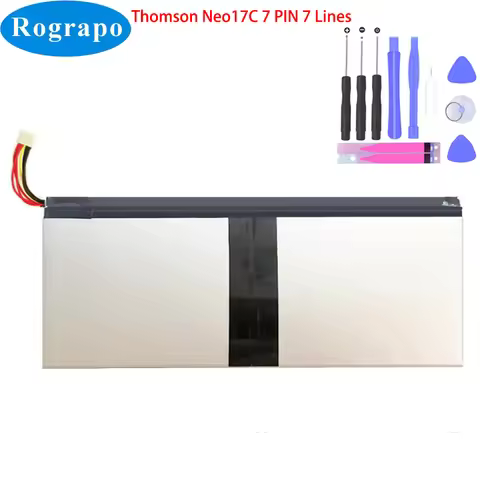 New 7.6V 4950mAh For Thomson NEO17C NEO 17 C Notebook Laptop Battery 7 PIN 7 Wire Plug