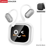 Lenovo ERAZER หูฟังเอียร์หน้าจอสัมผัส XF38หูฟังบลูทูธหูฟังเอียร์โฟนแบบเปิดหูแปล134ภาษากันน้ำพร้อมไมโ