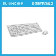 Logitech MK295 英文靜音無線滑鼠鍵盤組合 (白色)(920-009834)