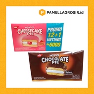 NABATI NEXTAR CHOCOLATE PIE Marshmallow & NEXTAR CHEESECAKE PIE STRAWBERRY BOX