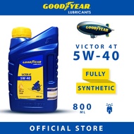 GOODYEAR MOTORCYCLE Fully Synthetic 4T 5W40 800ML  VICTOR 4T Motorbike Engine Oil