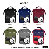 Bihurybag Diapers Bag anello/anello Backpack 2 tone Large import 0035