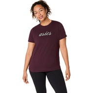 ASICS : 2032D277.600 ASICS GRAPHIC TEE WOMEN เสื้อคอกลมผู้หญิง ของแท้