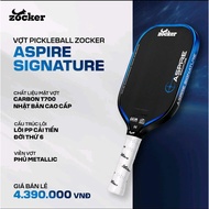 (GENUINE) PICKLEBALL ZOCKER ASPIRE SIGNATURE RACKET – PLAYING MORE, STURDYER, MORE MORE MORE MORE MO