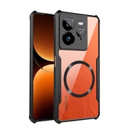 Realme GT 7T Magnetic Wireless Phone Case for Realme GT Master Edition 7T 7 C71 C75 C75x C11 2021 C1