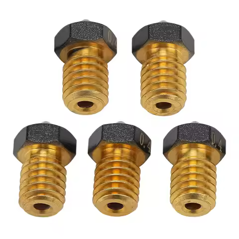 1.75mm E3D V5 V6 PTFE Coated Brass Nozzle Extruder Printing Head For for Anycubic Kobra Mega/ S/X Ch