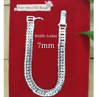 Bangle Silver 925/Gelang Tangan (lipan)Perak 925 Silver Bracelet