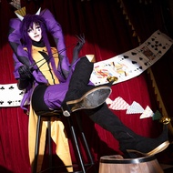 Freak Circus Jester Cosplay Costume - Full Set for Halloween