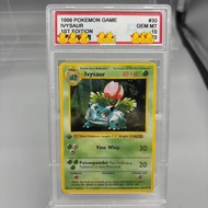 Psa10 Pokemon DIY PTCG Rating Card Collection Card 1999 POKEMON 1ST EDITION IVYSAUR 30/102 Copy 10Po