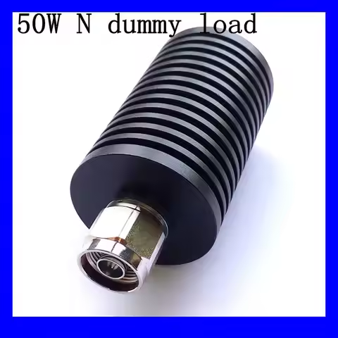 50W N male connector rf dummy load, RF Termination Load ,50 ohm, DC to 3GHz/4GHz/6GHz
