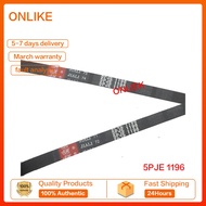 5PJE1196 machine Drum washing 5 peak 4 groove transmission multi wedge belt Mlc10