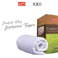 [Without box] Slumberland Comfort Plus Lambswool Mattress Topper - King Size
