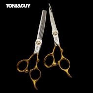 ถูก/แท้ Toni&Guy 1คู่ กรรไกรตัดผม ขนาด 6.5 นิ้ว สีเงินทอง (Made in Japan)