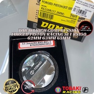 TOBAKI RACING RS150 FORGED PISTONFULL SET ) RACING PISTON RS150 57.3mm
