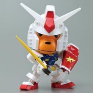 現貨 超取免訂金 SD 鋼彈 BABY MILO &amp; RX-78-2 AAPE APE 聯名限定款