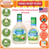 Dipping sauce, hiddenI valley ranch salad dressing original size 236ml, 709ml