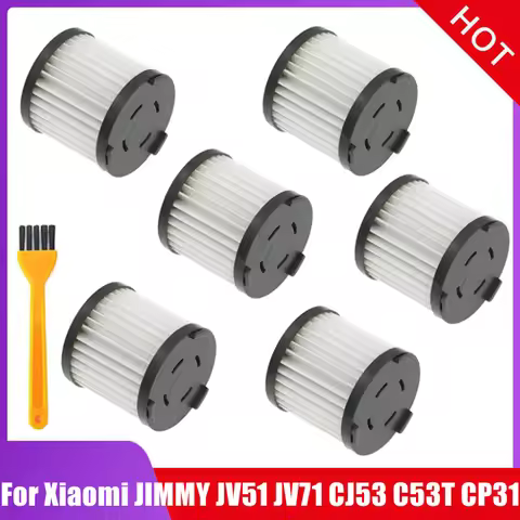 Vacuum cleaner accessories HEPA Filter for Xiaomi JIMMY JV51 JV71 CJ53 C53T CP31 Handheld Cordless V