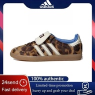 Adidas Samba Pony Tonal Low Top Running Shoes For Men and Woman Leopard