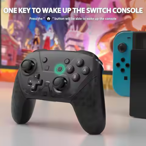 Wireless Gamepads Controller for Nintendo Switch Pro Compatible with Switch Support Amibo Wakeup Scr