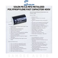 1 Piece/Solen PB 5.6 mfd Metalized Polypropylene Fast Capacitor 400V