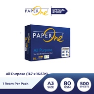 PaperOne All Purpose 80 GSM A3 A3 Paper 80gsm