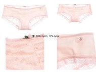 [娃娃屋] 美國 AMERICAN EAGLE(AE) 粉紅蕾絲內褲 XS