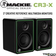 Mackie CR3-X Wired Studio Monitoring Desktop Bookshelf Speakers