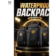 Waterproof Football Club Backpack/ Bag Kalis air/Beg Kasut/Beg Bola Sepak/Beg Sukan Manchester Unite