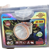 Ds-909 kondensasi jarak jauh, 3 mod cahaya melebihi 1500m 300watt 20 jam  15000mAH ORIGINAL.