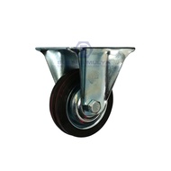 3" Dead Rubber Wheels Trolley Wheel Display Case Wheels Cart Wheel/