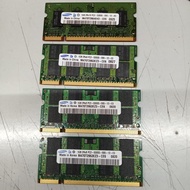 RAM MEMORY LAPTOP 1GB 2RX8 2RX16 PC2 6400S MERK RANDOM