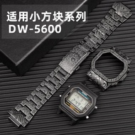 Suitable for Casio Small Square DW5600/GW5600 Series Modified Stainless Steel Metal Retro Indian Sty