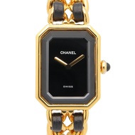 【二手】香奈兒 (Chanel) CHANEL 腕錶 Premiere S H0001 黑色鍍金 (GP) 皮革 Premiere S 女士腕錶