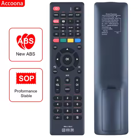 Rm-L1130+X Universal LCD TV Remote Control For DAEWOO AKIRA AOC BBK ELENBREG PRIMA OPENBOX THOMSON J
