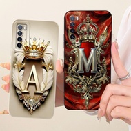 Huawei Nova 7 5G JEF-TN00 JEF-AN00 JEF-NX9 JEF-AN20 Case Huawei Nova 7 5G Cover Luxury A-Z Letters 2