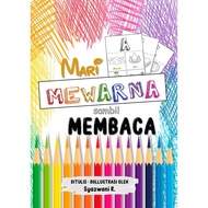 Mari Mewarna sambil Membaca paperback book A-Z letters