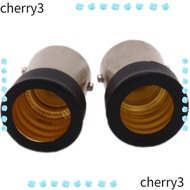 CHERRY3 Lamp Holder, Converter Screw Bulb Halogen Light Base, Durable B15 to E12 Socket Adapter E15D to E14 LED Light Bulb Holder Home