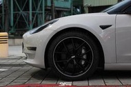 【超鑫國際】 正 BBS CIR 19吋旋壓鋁圈 5孔114.3 黑底銀邊 特斯拉 Tesla MODEL 3 實裝圖