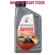 Petronas Sprinta F700 15W-50 Semi Synthetic F900 4T Motor Engine Oil Minyak Hitam Motorsikal (1L)100