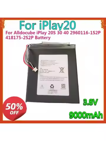 For Alldocube iPlay 20S 30 40 Iwork10 Pro Book13 i9 2960116-1S2P 418175-2S2P i15-TD BL-IP40 3449119-